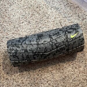 Nike Gray and Black Camouflage Recovery Foam Roller